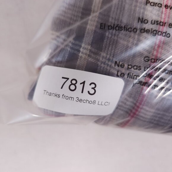 Sundance Beat Back Beauty Snap Shirt Womens XL Mixed Plaid Rayon Boho Western - Picture 16 of 16